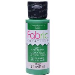 Plaid Fabric Creations - Softe Stoffmalfarbe - 59ml Shamrock / Grasgrün Shamrock / Grasgrün