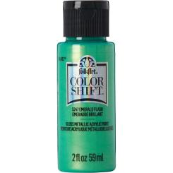 Plaid Folkart - Color Shift Acrylfarbe - 59ml Emerald Flash / Smaragd Flash Emerald Flash / Smaragd Flash