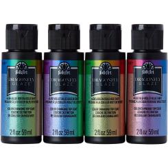 Plaid Folkart - Dragonfly Glaze Glitzer Lack - 59ml 
