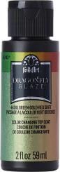 Plaid Folkart - Dragonfly Glaze Glitzer Lack - 59ml Green-Gold-Red Shift / Grün-Gold-Rot Green-Gold-Red Shift / Grün-Gold-Rot