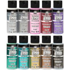 Plaid Folkart - Extreme Glitter Acrylfarbe - 59ml 