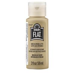 Plaid Folkart - Flat Ultramatte Premium Acrylfarbe - 59ml Almond Latte / Mandelmilch Almond Latte / Mandelmilch