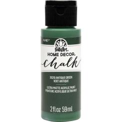 Plaid Folkart - Home Decor Chalk - 59ml Antique Green / Antikgrün Antique Green / Antikgrün