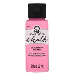 Plaid Folkart - Home Decor Chalk - 59ml Prominent Pink Prominent Pink