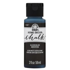 Plaid Folkart - Home Decor Chalk - 59ml Rich Black / Reiches Schwarz Rich Black / Reiches Schwarz