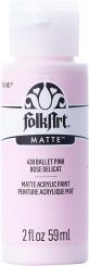 Plaid Folkart - Matte Premium Acrylfarbe - 59ml Ballet Pink / Ballett-Rosa Ballet Pink / Ballett-Rosa