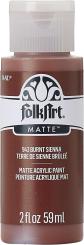 Plaid Folkart - Matte Premium Acrylfarbe - 59ml Burnt Sienna / Gebrannte Siena Burnt Sienna / Gebrannte Siena
