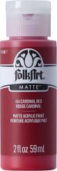 Plaid Folkart - Matte Premium Acrylfarbe - 59ml Cardinal Red / Kardinal Rot Cardinal Red / Kardinal Rot