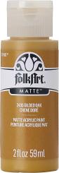 Plaid Folkart - Matte Premium Acrylfarbe - 59ml Gilded Oak / Vergoldete Eiche Gilded Oak / Vergoldete Eiche