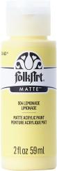 Plaid Folkart - Matte Premium Acrylfarbe - 59ml Lemonade / Limonade Lemonade / Limonade