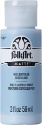 Plaid Folkart - Matte Premium Acrylfarbe - 59ml Light Blue / Hellblau Light Blue / Hellblau