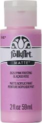 Plaid Folkart - Matte Premium Acrylfarbe - 59ml Pink Frosting / Rosa Zuckerguss Pink Frosting / Rosa Zuckerguss