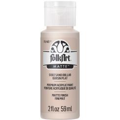 Plaid Folkart - Matte Premium Acrylfarbe - 59ml Sand Dollar  Sand Dollar 