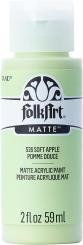 Plaid Folkart - Matte Premium Acrylfarbe - 59ml Soft Apple / Weicher Apfel Soft Apple / Weicher Apfel