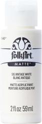 Plaid Folkart - Matte Premium Acrylfarbe - 59ml Vintage White / Vintage-Weiß Vintage White / Vintage-Weiß