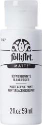Plaid Folkart - Matte Premium Acrylfarbe - 59ml Wicker White / Korbweide Wicker White / Korbweide