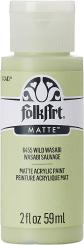 Plaid Folkart - Matte Premium Acrylfarbe - 59ml Wild Wasabi / Wilder Wasabi Wild Wasabi / Wilder Wasabi