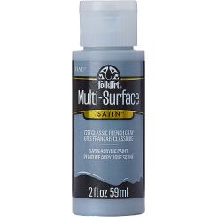 Plaid Folkart - Multi-Surface Satin Acrylfarbe - 59ml Classic French Gray / Grau Classic French Gray / Grau