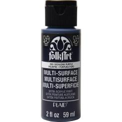 Plaid Folkart - Multi-Surface Satin Acrylfarbe - 59ml Purple / Violett Purple / Violett