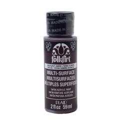 Plaid Folkart - Multi-Surface Satin Acrylfarbe - 59ml burnt umber / gebranntes Umbra burnt umber / gebranntes Umbra