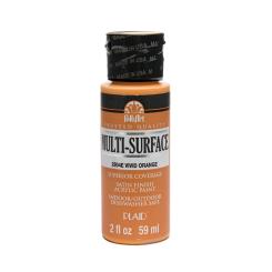 Plaid Folkart - Multi-Surface Satin Acrylfarbe - 59ml vivid orange / Hell Orange vivid orange / Hell Orange