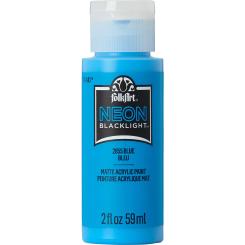 Plaid Folkart - Neon Blacklight Acrylfarbe - 59ml Blue / Blau Blue / Blau