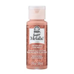 Plaid Folkart - Sugar Metallic Premium Acrylfarbe - 59ml Fiery Copper / Kupfer Fiery Copper / Kupfer