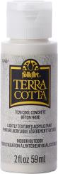 Plaid Folkart - Terra Cotta Effekt Acrylfarbe - 59ml Cool Concrete / Kühler Beton Cool Concrete / Kühler Beton