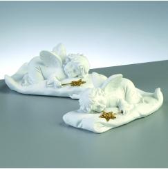 Polyresin Engel schlafend 9x5,5x3,5cm / 1 Stk. 