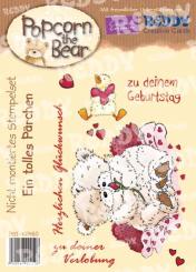 Popcorn the Bear Stempel  -Ein tolles Pärchen 