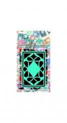 Post Art Schablone 1 8X12CM 