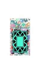 Post Art Schablone 4 8X12CM 