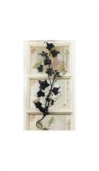 Prima Flower Holiday lights glitter schwarz 