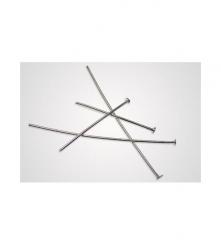 Prismenstifte / Flachkopf versilbert 24 & 44mm, Inhalt: 80 Stck 