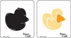 Provocraft Cuttlekids 2 Step Stanzeschablone 2er Set - Ente 