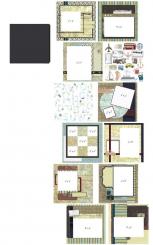 Provocraft YourStory Album Set Reisen 20,3x20,3cm 