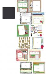 Provocraft YourStory Album Set Schule 20,3x20,3cm 