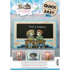 Quick and Easy / Kartenaufleger und Karten 7 - Set mit 8 Karten - Tots and Toddlers 