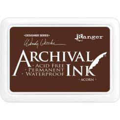 Ranger Archival Ink Stempelkissen - Feinkontur/Wasserfest Acorn / Eichel Braun Acorn / Eichel Braun