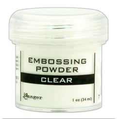 Ranger Embossing Puder 34ml Clear Clear