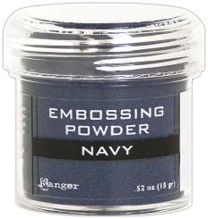 Ranger Embossing Puder 34ml Navy Blau Metallic Navy Blau Metallic