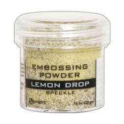 Ranger Embossing Puder 34ml Speckle Lemon Drop / Tupfen Zitrone Speckle Lemon Drop / Tupfen Zitrone
