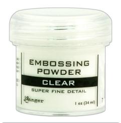 Ranger Embossing Puder 34ml Super fine Clear Super fine Clear
