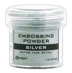 Ranger Embossing Puder 34ml Super fine Silver Super fine Silver