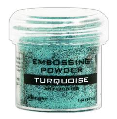 Ranger Embossing Puder 34ml Turquoise Turquoise