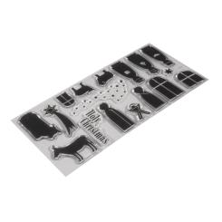 Rayher Silikon Clear Stamps - Krippe 