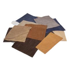 Rayher Wildlederreste, gemischt, Beutel 500g 