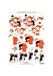 Reddy Cards 3D Bogen Moreheads, Weihnachten 