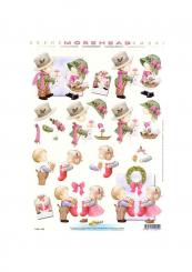 Reddy Cards 3D Bogen Moreheads, Weihnachten 