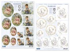 Reddycards 2 Pyramiden Stanzbögen Kinder und Babys 